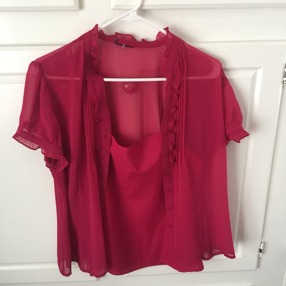 Fuchsia Blouse